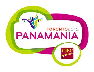 "Toronto 2015 Panamania, CIBC" logo for festival